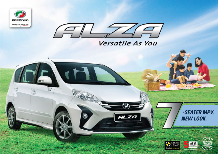 Harga Perodua ALZA 2019 - FREE GIFT  Perodua Authorized 